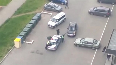 Автомобильная погоня по детским площадкам окончилась задержанием