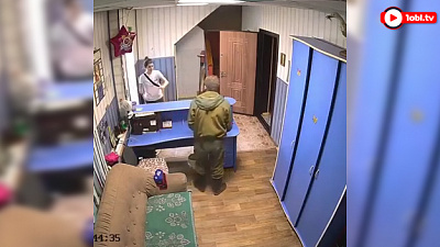 В Кыштыме камеры видеонаблюдения засняли остросюжетный триллер 