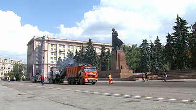 В Челябинске благоустроят площадь Революции