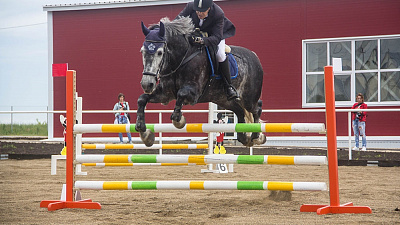 Конкур, троеборье, езда. В Магнитогорске открылся конный парк «Клевер»