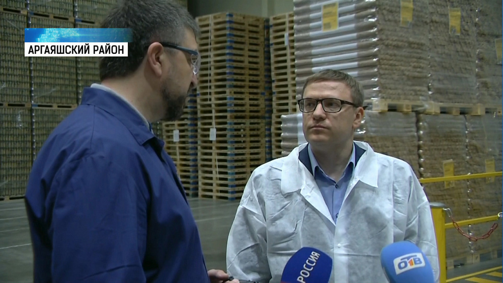 Алексей Текслер работает в Аргаяшском районе