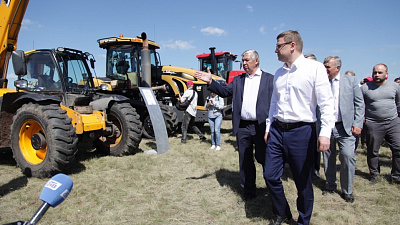 Алексей Текслер обсудил проблемы фермеров с молодыми специалистами