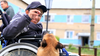 Челябинские кинологи исполнили мечту мальчика с ограниченными возможностями
