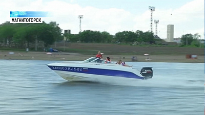 В акватории парка отдыха «Лукоморье» появился катер