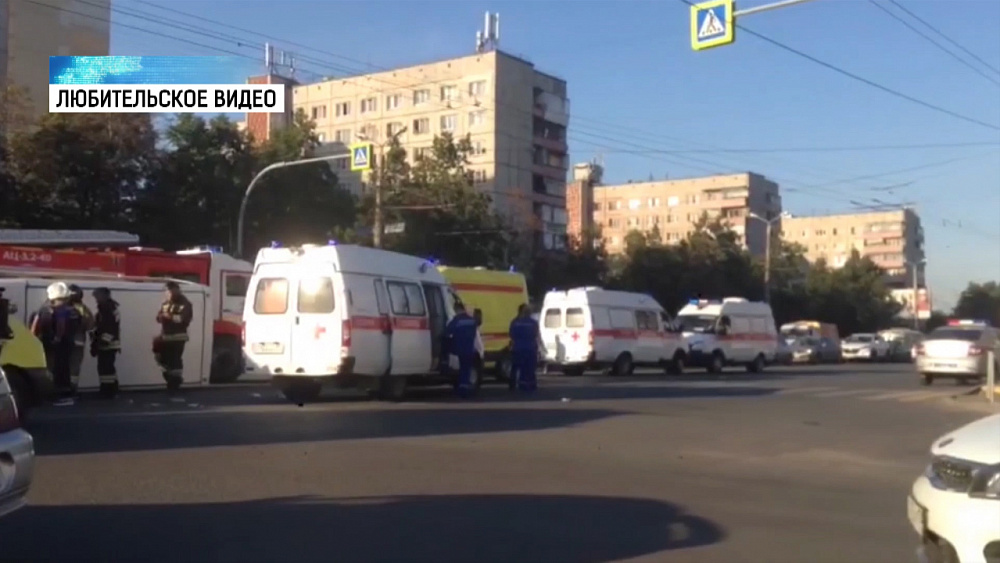 ДТП с участием маршрутного такси