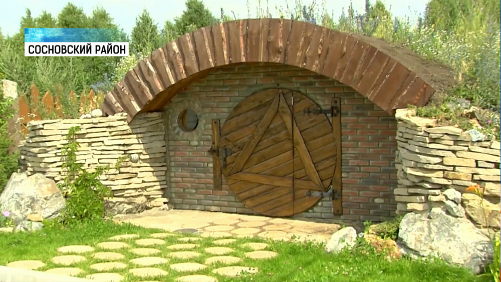 Под Челябинском построили дом, как у хоббита