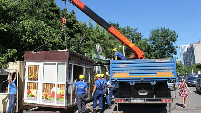 В администрации предложили временно прекратить выдачу разрешений на размещение киосков