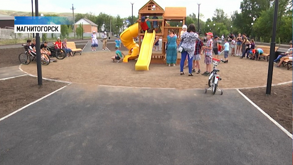 В поселке Берёзки обустроили новый сквер