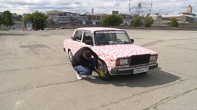 Челябинец отправляется в Дубай на «Жигулях»