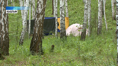 Под Кыштымом закрыли палаточный лагерь