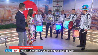 Шоу барабанщиков THE NOIZE