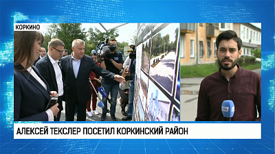 Алексей Текслер посетил Коркинский район