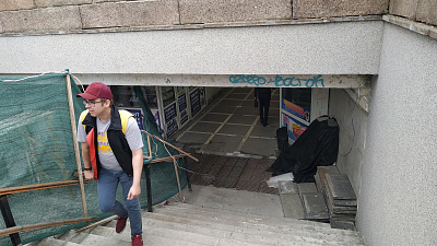 Подземный переход, где в конце июля погиб пенсионер, не отвечает требованиям безопасности