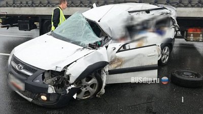 Момент страшной аварии в Нижегородской области попал на видео