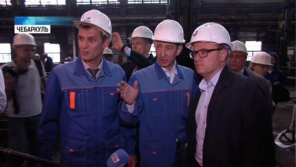 Алексей Текслер с рабочим визитом посетил Чебаркуль