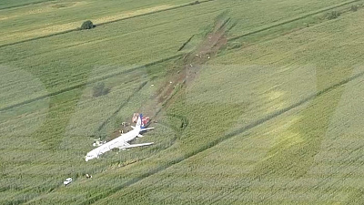 Причину неполадок авиалайнера А-321 зафиксировали на видео