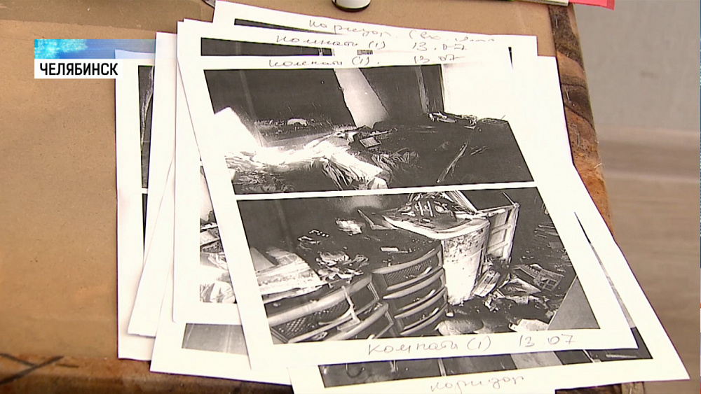 У челябинского инвалида сгорела квартира