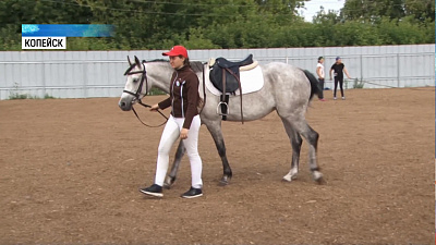 Копейскому конному клубу подарили райд-пони