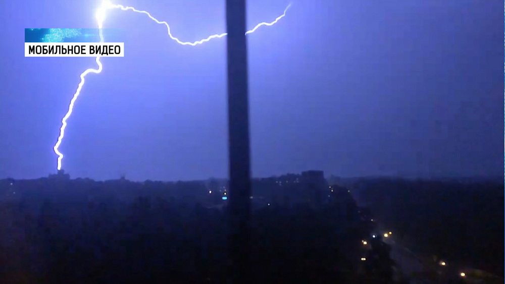 На Снежинск обрушился аномальный град