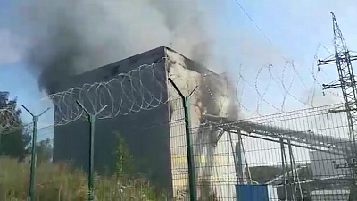 Возгорание в одном из корпусов Вишневогорского обогатительного комбината
