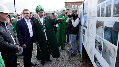 В Челябинске начали строить Соборную мечеть