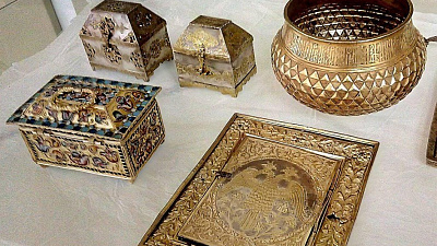 В Челябинск привезли ценные экспонаты из собрания Музеев Московского Кремля