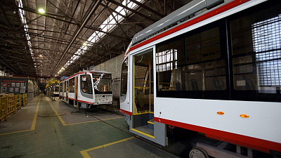 Экспериментальный трамвай готов к работе на линиях Челябинска