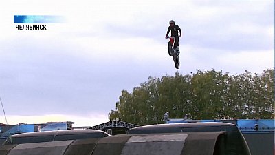 В Челябинске прошла гернеральная репетиция мотошоу