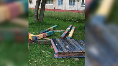 Детский городок «Собери сам» в Златоусте