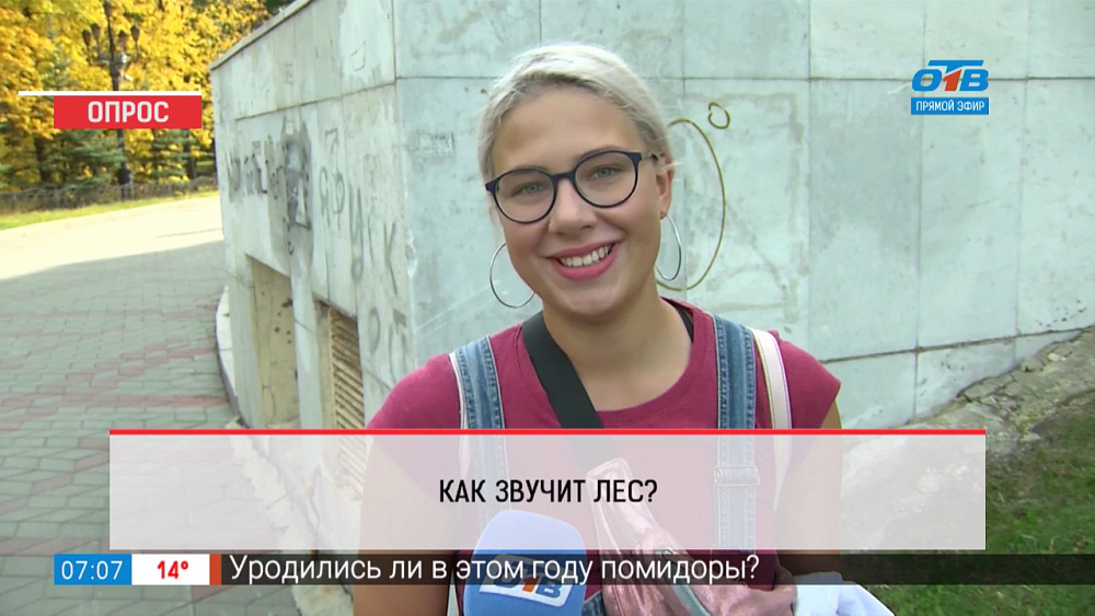 Опрос: «Как звучит лес?»