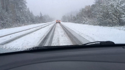 Челябинская область встречает первый снег Челябинская область встречает первый снег