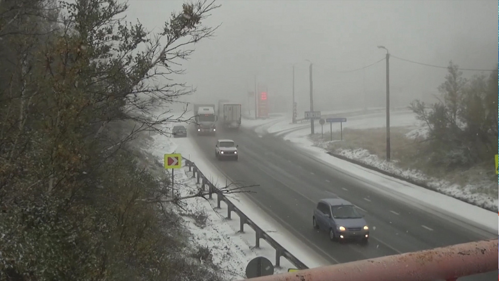 На Южном Урале — первый снег