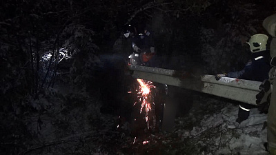 Смертельное ДТП на автодороге Куса-Златоуст. Видео с места аварии