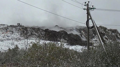 Златоустовские власти пообещали ликвидировать пожар на городской свалке до конца недели