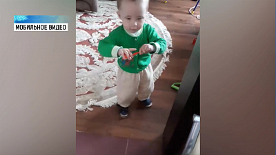 Ваня Фокин сделал первые самостоятельные шаги