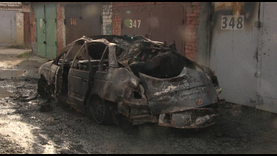 В гаражах Машгородка взорвался автомобиль