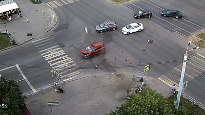 «Проклятый» перекресток: 4 аварии на одном месте