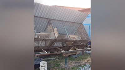 Ночной ураган разворотил приют Карена Даллакяна