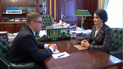 Губернатор встретился с новым сенатором