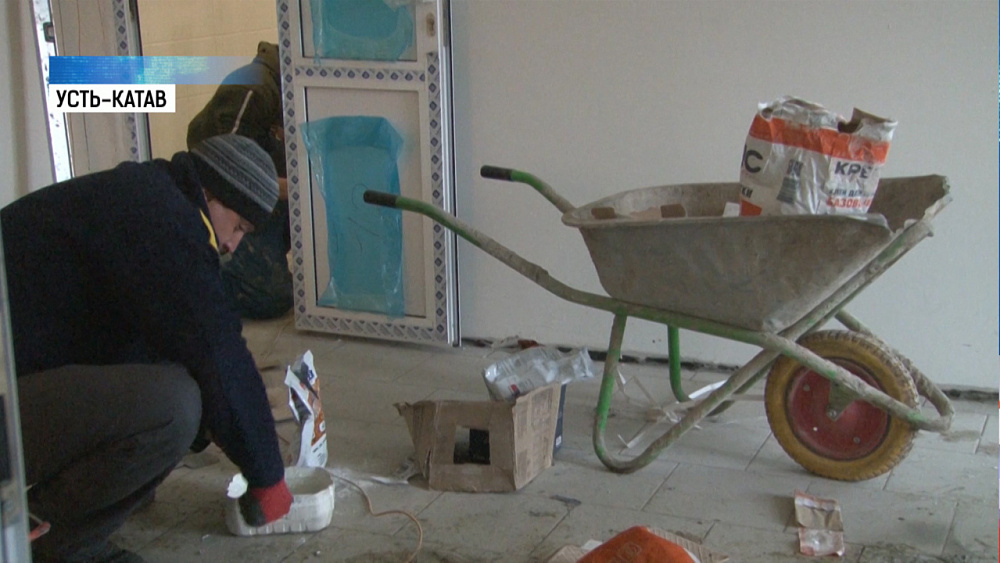 Школу в Усть-Катаве достроят к новому году