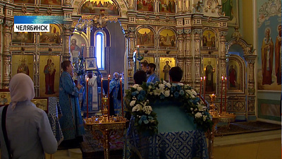 В Челябинск привезли икону «Умягчение злых сердец»