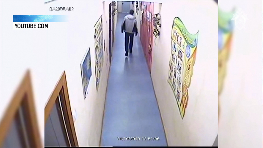 СК опубликовал запись нападения на детсад в Нарьян-Маре