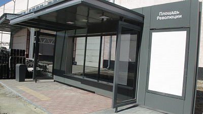 На гостевых маршрутах Челябинска монтируют новые остановки