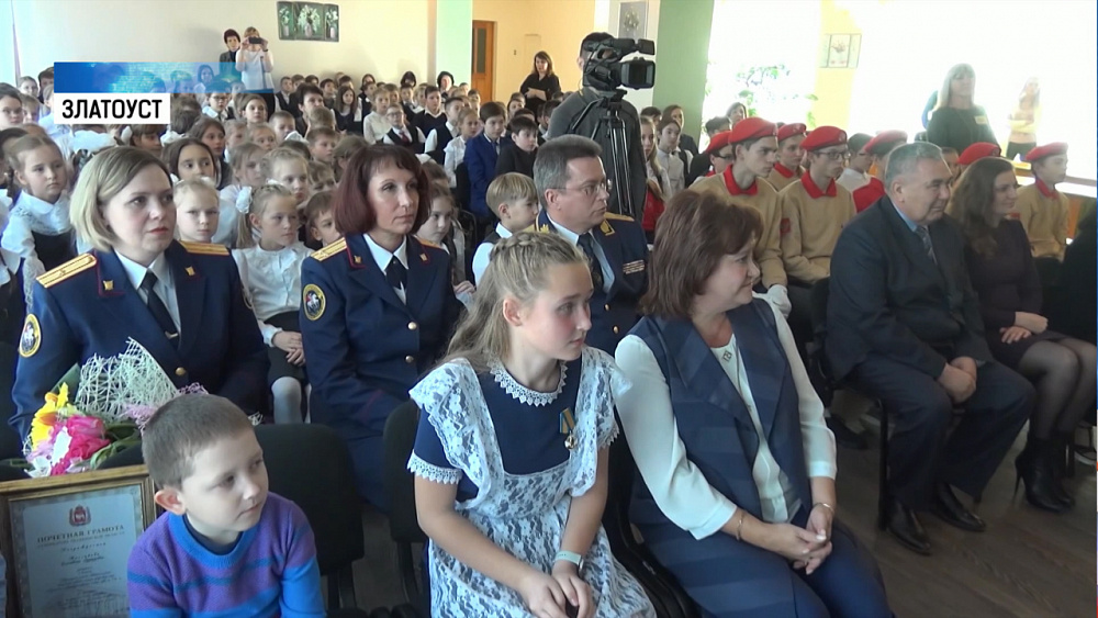 Лизу Маслакову наградили медалью «Доблесть и отвага»