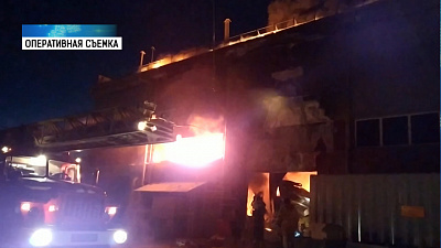 Загорелся компрессорный завод