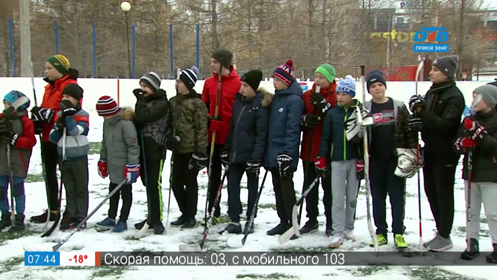 Спорт с пеленок — дворовая хоккейная лига