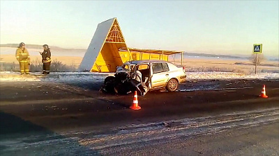 Автоледи погибла в ДТП с Автозаком