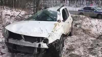 Смертельное ДТП на трассе М-5: «Дастер» перевернулся на крышу