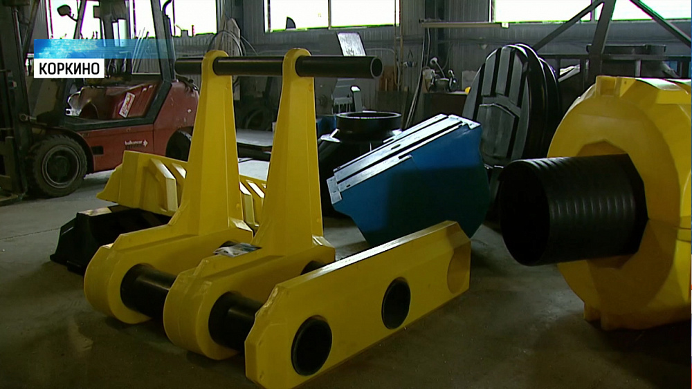 В Коркино производят пластиковые понтоны для плавучих домов