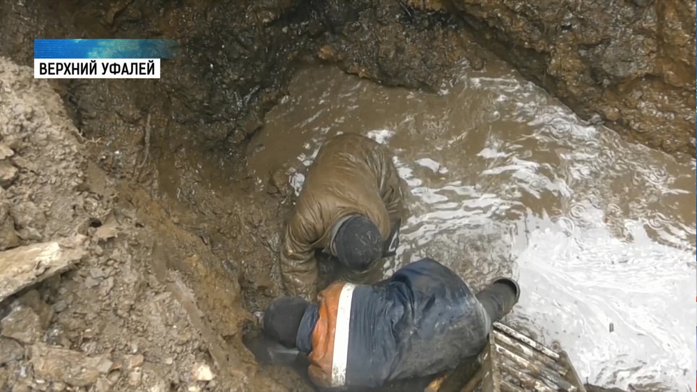 В Верхнем Уфалее очередной потоп